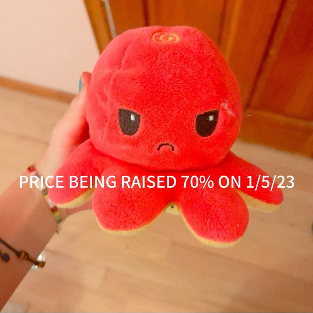 Cute flip-able octopuses - Picture 1 of 2